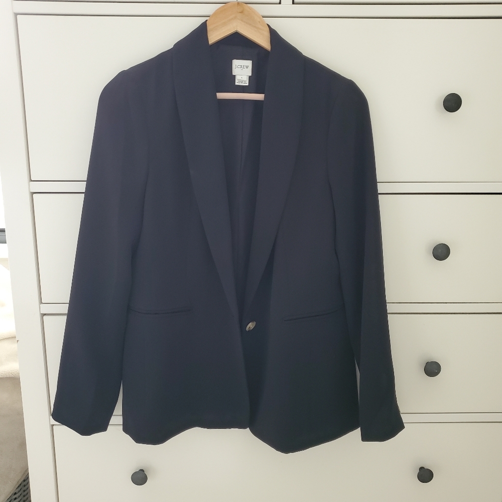 NWOT J. Crew Black Blazer